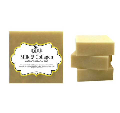 Milk & Collagen Anti-Aging Facial Soap