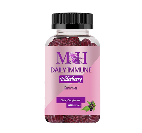 Elderberry Gummies (Immune booster, rich in fiber for weight loss)