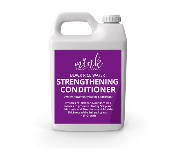 Black Rice Water Strengthening Conditioner Gallon
