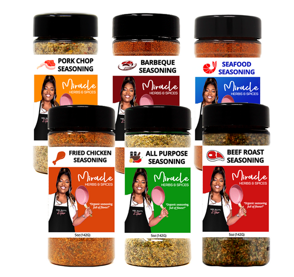 Miracle Herbs & Spices Seasoning Pack