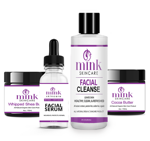 Mink Skincare Kit w/Facial Serum