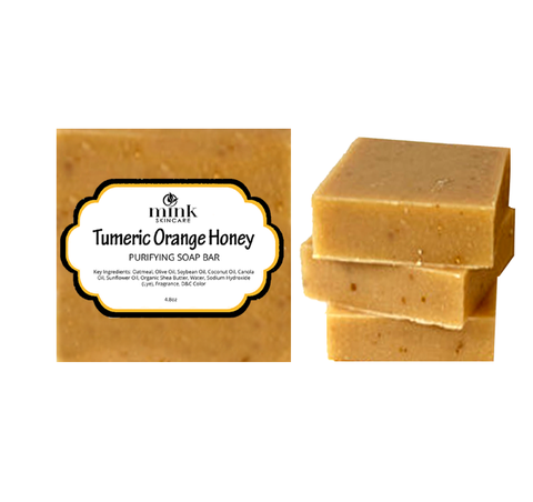 Tumeric Orange Honey Purifying Soap Bar