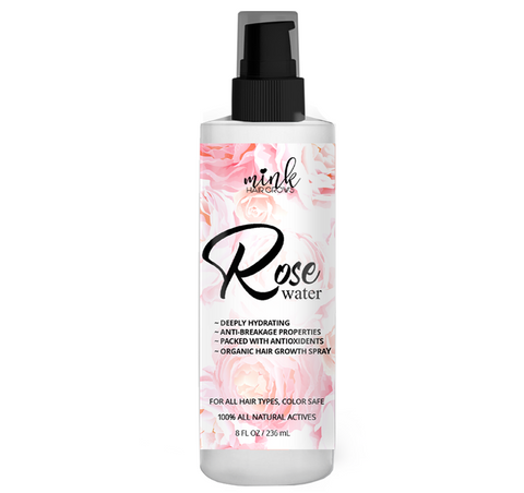 Rose Water Anti-Breakage Hair Growth Spray & Rinse