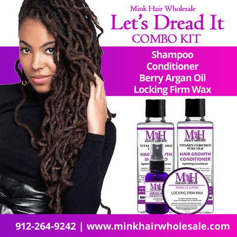 Let's Dread It Combo - Miracle Mink Hair Wholesale Inc