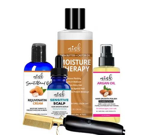Moisture Therapy Silk Press Kit